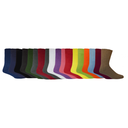 Picture of Bamboo - Extra Thick Sock - Black/Purple
